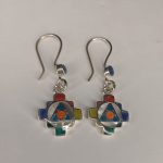 Aretes cruz andina