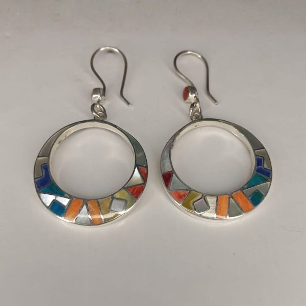 Aretes media luna