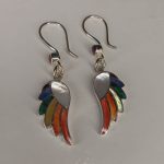 Aretes alitas de ángel