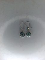Aretes chakana con borde gruesa - Imagen 2
